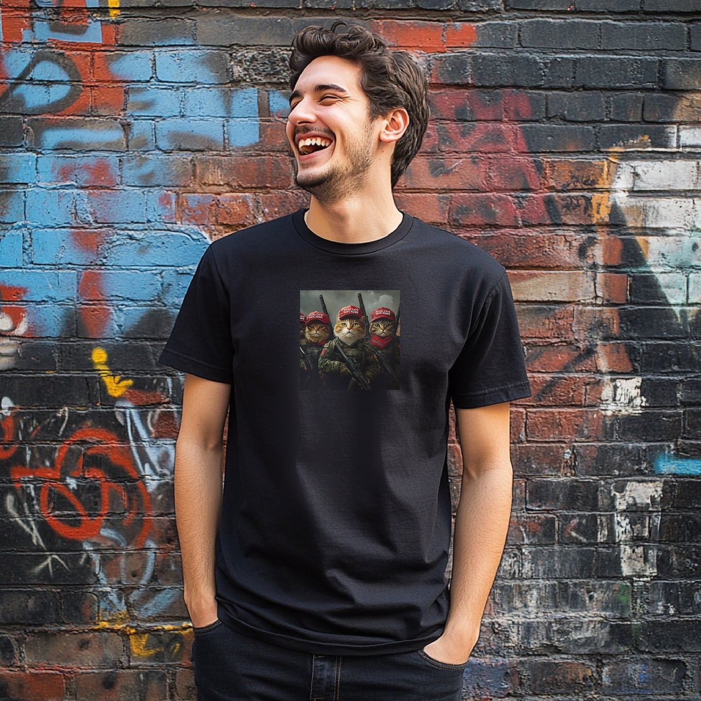 MAKE CATS SAFE AGAIN! SPRINGFIELD'S SPECIAL CAT OPS TEE