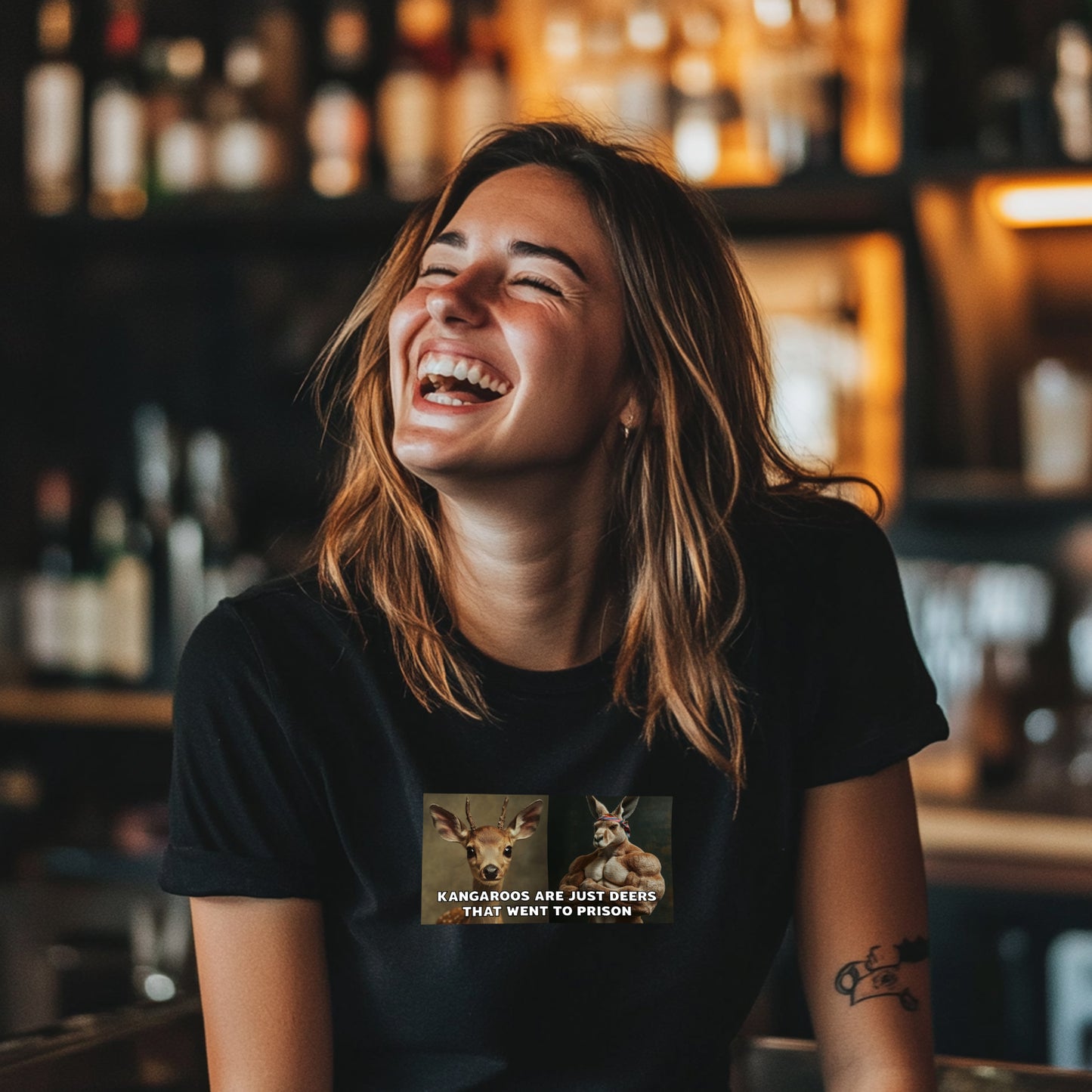 Kangaroos Are Just Deers That Went To Prison Tee